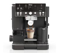 Ninja Luxe Premier 3-in-1 Coffee Machine, Cappuccino, Black ES601UKBK | Latte, Cold Brew & Espresso Maker With Built in Bean Grinder & Milk Frother, Easy to Use, 4 Automated Froth Presets