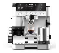 Ninja Luxe Premier 3-in-1 Coffee Machine, Latte, Cappuccino, Cold Brew & Espresso Maker With Built in Bean Grinder & Milk Frother, Easy to Use, 4 Automated Froth Presets, Silver, ES601UK