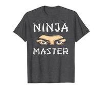 Ninja Master Ninja T-Shirt, Men, Dark Heather Grey, X-Large