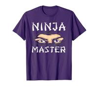 Ninja Master Ninja T-Shirt, Men, Purple, Small