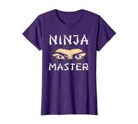 Ninja Master Ninja T-Shirt, Women, Purple, XX-Large
