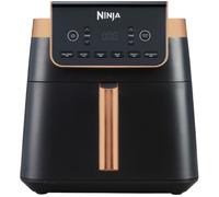 NINJA Max Pro AF180UKCP Air Fryer - Black & Copper, Brown,Black