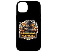 Ninja Mode Activated Funny Quote Saying Slogan Phrase Joke Case for iPhone 14 Plus