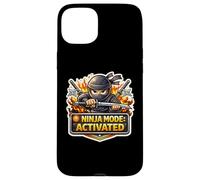 Ninja Mode Activated Funny Quote Saying Slogan Phrase Joke Case for iPhone 15 Plus