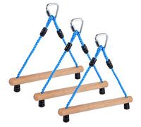 Ninja Monkey Bars, Monkey Bars for Kids, Monkey Bars, Swing Accessory Sets, Obstacle Course Trapeze Bars for Outside Training Equipment (3pcs)