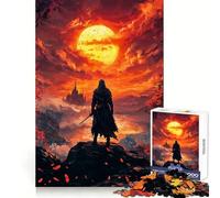 Ninja Moonlight Jigsaw Puzzles for Teenagers 1000 Pieces Intellect Toy Indoor Fun Quality Cut Creative Gift (50x75cm)
