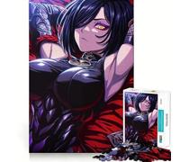 Ninja on Red Bed Jigsaw Puzzle 1000 Piece for Adults Logic Boost Toy Together Fun Premium Edge Stylish Gift (38x52cm)