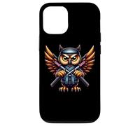 Ninja Owl Unleashing Warrior Spirit Case for iPhone 12/12 Pro