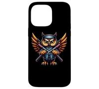 Ninja Owl Unleashing Warrior Spirit Case for iPhone 14 Pro Max