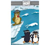 Ninja Penguins Vs. Pirate Leopard Seals