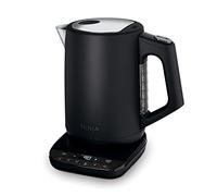 Ninja Perfect Temperature Kettle, 1.7 L, with Temperature Control, LED Display, Easy to Use Kettle with Quick Boil, Temperature Maintenance, Matte Black, KT200EU