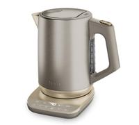 Ninja Perfect Temperature Kettle, 1.7L, with Temperature Control, LED Display, Easy to Use Kettle with Rapid Boil and Temperature Hold, Stone/Gold KT201UKSTGD