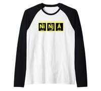 Ninja Periodic Table Raglan Baseball Tee