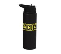 Ninja Periodic Table Stainless Steel Insulated Water Bottle