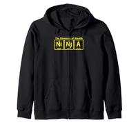 Ninja Periodic Table Zip Hoodie