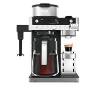 Ninja Prestige 2-in-1 Filter Coffee and Pod Capsule Machine with Built-in Milk Frother, Make Lattes, Iced Coffee and Flat Whites, Black CFN802UK