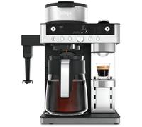 NINJA Prestige DualBrew System CFN803UK Pod & Filter Coffee Machine - Stainless Steel & Black, Stainless Steel