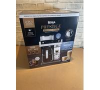 Ninja Prestige Dualbrew System Filter and Capsule Coffee Machine CFN802UK Silver