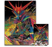 Ninja Samurai 1000-Piece Jigsaw Puzzle Jigsaw Puzzles for Adults for Teenagers, Couples, And Friends for Birthdays, Christmas 26X38CM/10.23x14.96inch