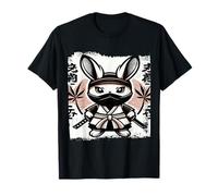 Ninja Samurai Rabbit Warrior Costume Ninja Disguise Outfit T-Shirt