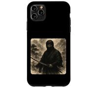 Ninja Samurai Warrior Katana Kimono Zen Sumi-E Vintage Case for iPhone 11 Pro Max