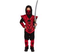 Ninja Samurai World Book Day Karate Fancy Dress Costume To Fit Ages 4-12 Years