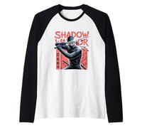 Ninja Shadow Warrior Raglan Baseball Tee