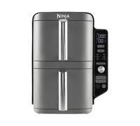 Ninja SL400UK Double Stack XL 2-Drawer 9.5L Air Fryer, Grey