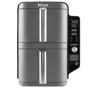 Ninja SL400UK Double Stack XL 2-Drawer 9.5L Air Fryer, Grey