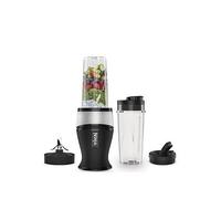 Ninja Slim Blender & Smoothie Maker 700W- Silver Qb3001Uks One Colour