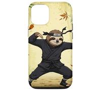 Ninja Sloth Practicing Martial Arts in a Bamboo Forest Case for iPhone 12/12 Pro