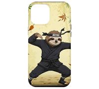 Ninja Sloth Practicing Martial Arts in a Bamboo Forest Case for iPhone 12 Pro Max