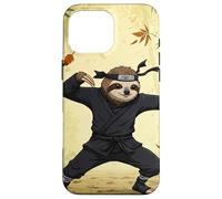 Ninja Sloth Practicing Martial Arts in a Bamboo Forest Case for iPhone 16 Pro Max