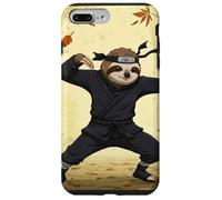 Ninja Sloth Practicing Martial Arts in a Bamboo Forest Case for iPhone 7 Plus/8 Plus