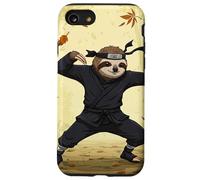 Ninja Sloth Practicing Martial Arts in a Bamboo Forest Case for iPhone SE (2020) / 7 / 8