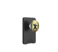 Ninja Sloth Practicing Martial Arts in a Bamboo Forest PopSockets PopWallet for MagSafe