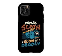 Ninja Sloth Slow But Deadly Sloth Lover Case for iPhone 11 Pro