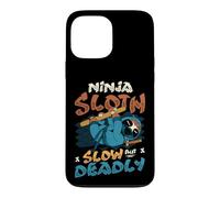 Ninja Sloth Slow But Deadly Sloth Lover Case for iPhone 13 Pro Max