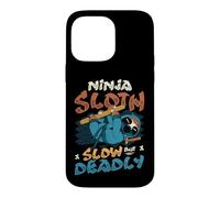 Ninja Sloth Slow But Deadly Sloth Lover Case for iPhone 14 Pro Max