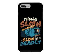 Ninja Sloth Slow But Deadly Sloth Lover Case for iPhone 7 Plus/8 Plus