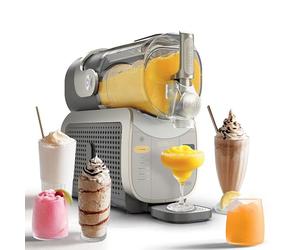 Ninja SLUSHi XL Smart Frozen Drink Maker & Slushi Machine | with SlushAssist Technology |128 oz. Capacity | Sodas, Margaritas, Frappes, Milkshakes & More | Crema | FS601BR