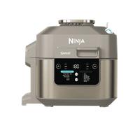 Ninja Speedi 12-in-1 Multi-Cooker, Air Fryer and Slow Cooker, 5.7L Cooking Pot, Meals for 4 in Minutes, Air Fry, Steam, Grill, Bake, Roast, Sear, Slow Cook and More, Stone Gold ON500UKSTGD