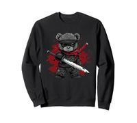 Ninja Teddy Bear Sweatshirt
