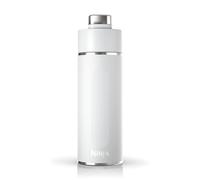 Ninja Thirsti 18oz Travel Water Bottle, for Carbonated Sparkling Drinks, Colder and Fizzier Longer, Leak Proof, 24 Hrs Cold, Dishwasher Safe, Stainless Steel Insulated Tumbler, Cloud White, DW1801WH