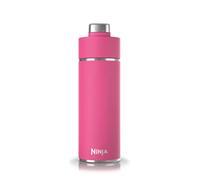 Ninja Thirsti Water Bottle and Flask 530 ML with Leak-Proof Lid, Designed for Carbonated, Hot & Cold Drinks, Ideal for Travel & Sports, Triple Insulated, Stainless Steel, Hot Pink, DW1801EUUKBP