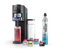 Ninja Thirsti Drink System, Soda Maker, Create Unique Sparkling & Still Drinks, Personalize Size & Flavor, Carbonated Water Machine, 60L CO2 Cylinder