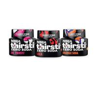 Ninja Thirsti Flavored Water Drops, ZERO SODA Variety Pack, Classic Soda Flavors, Sparkling or Still, Zero Calories, Zero Sugar, Makes 17, 12oz drinks, 3 Pack, WCFV8