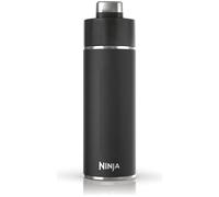 Ninja Thirsti Travel Water Bottle - Black, 530 ml, Black
