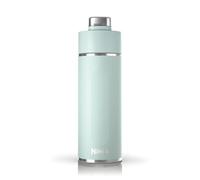 Ninja Thirsti Water Bottle and Flask 700 ML With Leak-Proof Lid, Designed For Carbonated, Hot & Cold Drinks, Ideal For Travel & Sports, Triple Insulated, Stainless Steel Bottle, Mint, DW2401EUUKMT