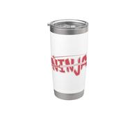 Ninja Throwing Star and Samurai Sword Stainless Steel Insulated Tumbler